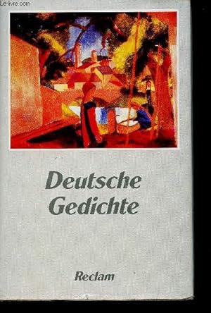 Image du vendeur pour Detusche Gedichte. Eine Anthologie : Ich zch mir einen valken, par Der Von Krenberg - Sne klwen, par Wolfram von Eschenbach - Venus du und dein Kind, par Jacob Regnart - etc mis en vente par Le-Livre