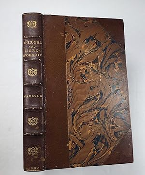 On Heroes, Hero-Worship, and the Heroic in History [FINE LEATHER BINDING]