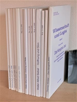Wissenschaft und Logos. 4.-12. Jahrgang. Jahresschrift für Anthropologie, Medizin und Religionswi...
