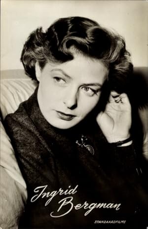 Immagine del venditore per Ansichtskarte / Postkarte Schauspielerin Ingrid Bergman, Portrait venduto da akpool GmbH