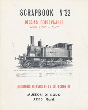 Seller image for Scrapbook N 22. Dessins Ferroviaires Echelle "0" ou "H0" for sale by Barter Books Ltd