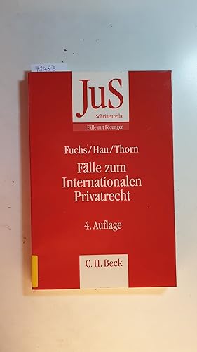 Seller image for Flle zum internationalen Privatrecht : mit internationalem Zivilverfahrensrecht for sale by Gebrauchtbcherlogistik  H.J. Lauterbach