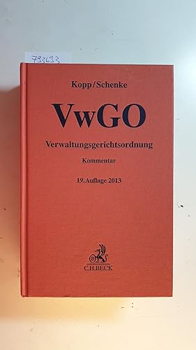 Seller image for Verwaltungsgerichtsordnung : Kommentar for sale by Gebrauchtbcherlogistik  H.J. Lauterbach