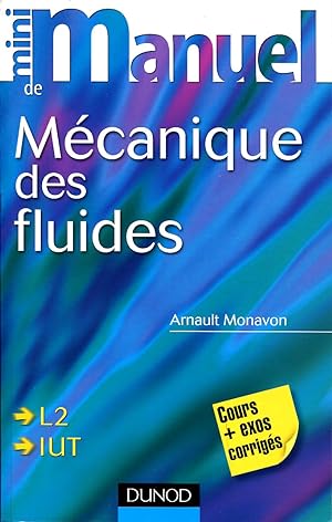 Bild des Verkufers fr Mini mabuel de Mcanique des fluides Cours + Exercices corrigs zum Verkauf von Sylvain Par