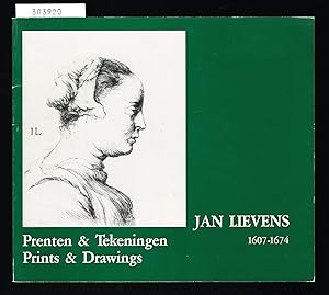 Seller image for Jan Lievens 1607-1674. Prenten & Tekeningen. / Prints & Drawings [.] 5 november 1988-8 januari 1989. Museum het Rembrandthuis, Amsterdam. for sale by Hatt Rare Books ILAB & CINOA