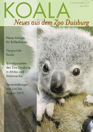 Image du vendeur pour Zoo-Journal Koala, Heft 1/2012 mis en vente par Schueling Buchkurier