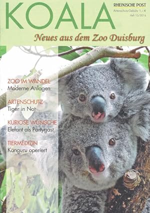 Image du vendeur pour Zoo-Journal Koala, Heft 10/2016 mis en vente par Schueling Buchkurier