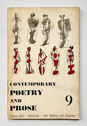 Image du vendeur pour Contemporary Poetry and Prose 9, Spring 1937 mis en vente par George Ong Books