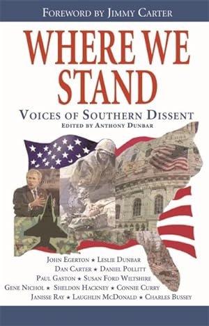 Immagine del venditore per Where We Stand : Voices of Southern Dissent venduto da GreatBookPrices