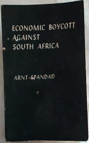 Bild des Verkufers fr Economic boycott against South Africa: Normative and factual issues zum Verkauf von Chapter 1