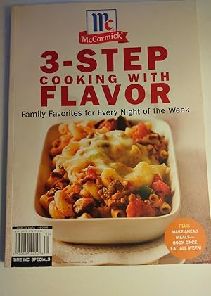 Seller image for 3-STEP Cooking with FLAVOR for sale by nbmbks