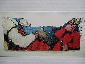 Imagen del vendedor de Jean Charles Blais Drawings and Paintings Leo Castelli + Graphics 1984 Exhibition invite postcard a la venta por ANARTIST