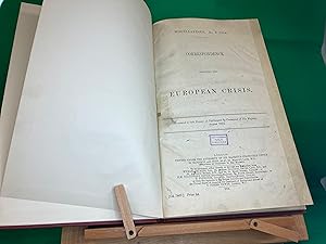 Imagen del vendedor de Correspondence respecting the European Crisis.Despatch from his Majesty's Ambassador at Vienna respecting the Rupture of Diplomatic Relations with the Austro-Hungarian Government. 1914. a la venta por Eurobooks Ltd