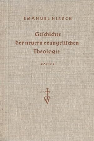 Geschichte der neuern evangelischen Theologie im Zusammenhang mit den allgemeinen Bewegungen des ...
