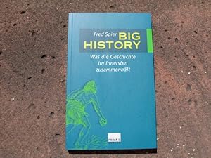 Image du vendeur pour Big History. Was die Geschichte im Innersten zusammenhlt. "The Structure of Big History. From the Big Bang until today". Aus dem Englischen bersetzt von Raul Niemann. Einbandgestaltung von Jutta Schneider unter Verwendung einer Zeichnung von Fritz Wendler. Deutsche Erstausgabe. mis en vente par Versandantiquariat Abendstunde