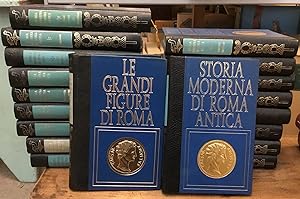 Storia moderna di Roma Antica. Serie completa: 18 Volumi e Cofanetto medaglie 'Le grandi figure d...