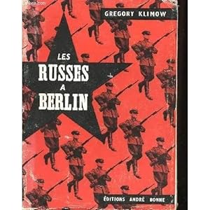 Bild des Verkufers fr Les russes  Berlin Klimov 2021-1491 Bonne Correct 1953 zum Verkauf von Des livres et nous