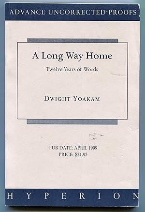 A Long Way Home: Twelve Years of Words