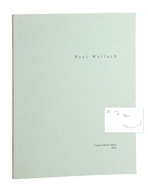 Paul Wallach [Autograph Letter Signed by Wallach Laid In]
