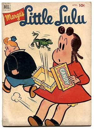 Marge's Little Lulu #46 1952-Dell comics- Frog cover VG+