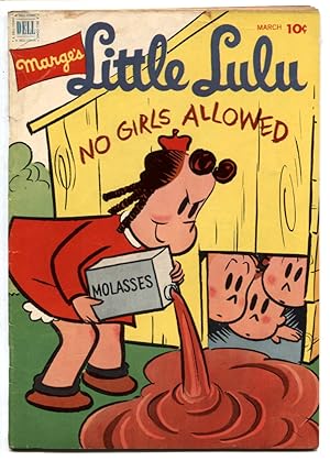 Marge's Little Lulu #45 1952- Tubby Skinny Dips! VG
