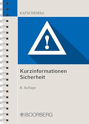 Seller image for Kurzinformationen Sicherheit for sale by moluna