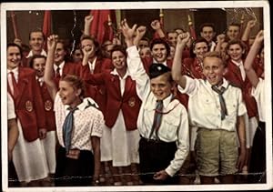 Ansichtskarte / Postkarte Die Jugend der Welt will den Frieden, DDR, Weltfestspiele der Jugend, P...