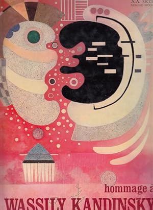 Bild des Verkufers fr Hommage  Wassily Kandinsky, numro spcial du XXe sicle - avec quatre bois gravs de Kandinsky (French) zum Verkauf von Antiquariat UEBUE