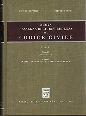 Image du vendeur pour Nuova rassegna di giurisprudenza sul Codice civile. Artt. 2126-2221 (Vol. 5/2) mis en vente par MULTI BOOK