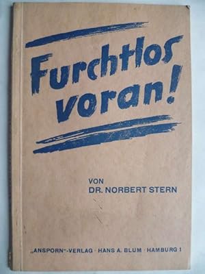 Imagen del vendedor de Furchtlos voran! a la venta por Ostritzer Antiquariat