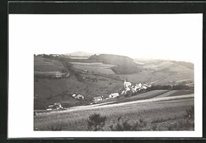 Foto-Ansichtskarte Michelbach /Gerolstein, Teilansicht mit Kirche 1929