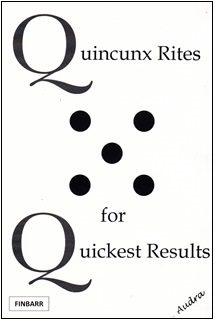 Quincunx Rites For Quickest Results By Audra - occult magick spells rituals occultism goetia grim...