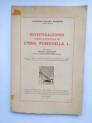 Seller image for INVESTIGACIONES SOBRE LA BIOLOGA DE CYDIA POMONELLA L. for sale by TraperaDeKlaus