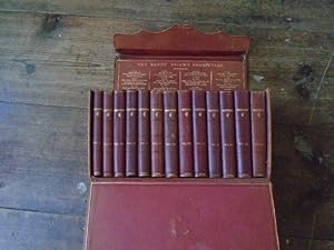 The Handy-Volume Shakespeare [Shakspeare] [13 volumes in leather case]