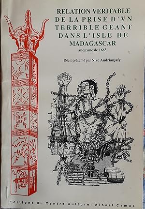 Seller image for RELATION VERITABLE DE LA PRISE D'UN TERRIBLE GEANT DANS L'ISLE DE MADAGASCAR Anonyme de 1665 for sale by Victor76