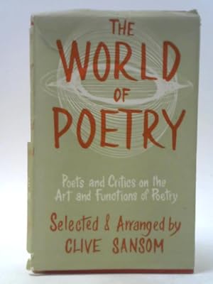 Immagine del venditore per The World of Poetry venduto da World of Rare Books