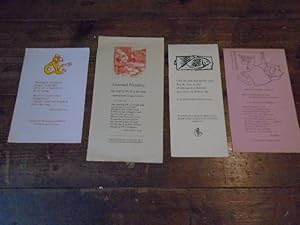 Bild des Verk�ufers f�r Ampersand, Ampersand; Unnatural Friendship; Paren Doet Baren; I feel no pain dear mother now [4 broadsheets] zum Verkauf von Keoghs Books