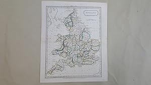 Bild des Verkufers fr Map of England [ taken from Walker's Atlas ] zum Verkauf von Keoghs Books