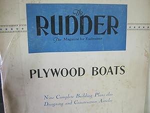The Rudder The Magazine For Yachtsmen Plywood Boats Nine Complete Building Plans Also Designing A...