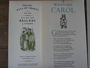 Imagen del vendedor de Dolmen Press Ballad Sheets New Series No.1-5 plus Advertising Sheet [A Wexford Carol; The Mines of Siberiay; Song for St. Stephen's Day; Garland Sunday; The Dirge of the Lone Woman] a la venta por Keoghs Books