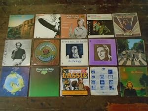 Seller image for Abbey Road; Wavelength; Fragile; Music of Ireland; Universal Soldier; The Magic of Lassie; Close to the Edge; 8; Every Picture Tells a Story; Tupelo Honey; [15 LP Records] for sale by Keoghs Books