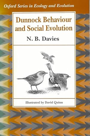 Seller image for Dunnock Behaviour and Social Evolution for sale by PEMBERLEY NATURAL HISTORY BOOKS BA, ABA