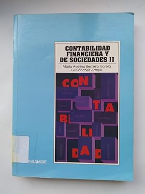 Seller image for Contabilidad Financiera Y De Sociedades II. for sale by TraperaDeKlaus