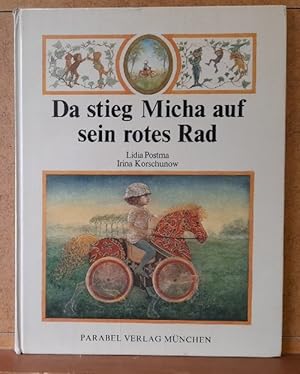 Seller image for Da stieg Micha auf sein rotes Rad for sale by ANTIQUARIAT H. EPPLER