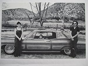 Seller image for Meridel Rubinstein The Low Riders Installation Artists Space 1981 Exhibition invite postcard for sale by ANARTIST