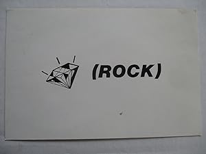 Seller image for Tad Savinar Rock Installation Artists Space 1982 Exhibition invite postcard for sale by ANARTIST