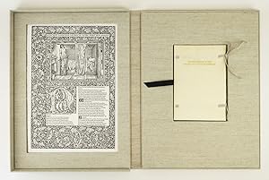 LETTERS FROM THE 15TH CENTURY: ON THE ORIGINS OF THE KELMSCOTT CHAUCER TYPEFACE. A STUDY, WITH SP...