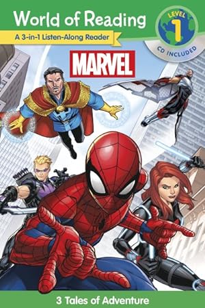 Immagine del venditore per Marvel A 3-1 Listen-Along Reader : This is Spider-Man / This Is Doctor Strange / The New Team venduto da GreatBookPricesUK