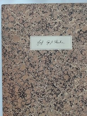 Bild des Verkufers fr Johanna Christiana Gock verwitwete Hlderlin geborene Heyn. Ausgabenliste und Testament. Vorwort by Peter Hrtling. zum Verkauf von Plurabelle Books Ltd