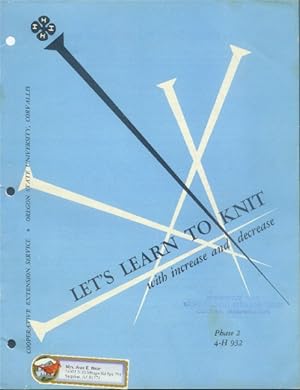 Image du vendeur pour Let's Learn to Knit (Phase 2, 3, 4, 5, 6, 7) mis en vente par Paperback Recycler